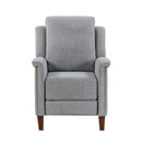  Homelegance Lansing 9657GY-1PB Push Back Reclining Chair IMAGE 1