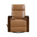  Manufacturer Color_Camel -- Homelegance Margerie Swivel Glider Recliner IMAGE 1