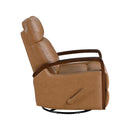  Manufacturer Color_Camel -- Homelegance Margerie Swivel Glider Recliner IMAGE 3