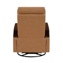  Manufacturer Color_Camel -- Homelegance Margerie Swivel Glider Recliner IMAGE 5