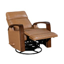  Manufacturer Color_Camel -- Homelegance Margerie Swivel Glider Recliner IMAGE 7
