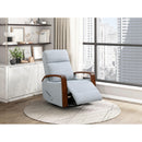  Manufacturer Color_Grey -- Margerie 9659GRY-1 Swivel Glider Reclining Chair IMAGE 12