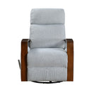  Manufacturer Color_Grey -- Margerie 9659GRY-1 Swivel Glider Reclining Chair IMAGE 1