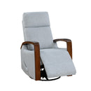  Manufacturer Color_Grey -- Margerie 9659GRY-1 Swivel Glider Reclining Chair IMAGE 6