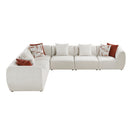  Homelegance Franz 9669CN*63CR3AC 6 pc Modular Sectional IMAGE 4