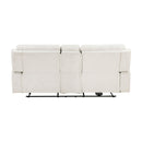  Manufacturer Color_Beige -- Homelegance Celeste Power Reclining Fabric Loveseat with Console IMAGE 3