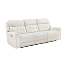  Manufacturer Color_Beige -- Homelegance Celeste Power Reclining Fabric Sofa IMAGE 2