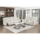  Manufacturer Color_Beige -- Homelegance Celeste Power Reclining Fabric Sofa IMAGE 7
