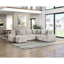  Homelegance Myrtle 9702BE*3LC3R 3 pc Sectional with Pull-out Bed and Hidden Storage IMAGE 12
