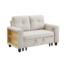  Homelegance Robinson 9705BE-2* Love Seat with Pull-out Bed, Shelves and Charging Ports IMAGE 1