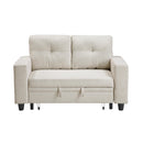  Homelegance Robinson 9705BE-2* Love Seat with Pull-out Bed, Shelves and Charging Ports IMAGE 2