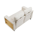  Homelegance Robinson 9705BE-2* Love Seat with Pull-out Bed, Shelves and Charging Ports IMAGE 3