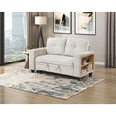  Homelegance Robinson 9705BE-2* Love Seat with Pull-out Bed, Shelves and Charging Ports IMAGE 8