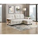  Homelegance Robinson 9705BE*32AVC Sectional with Reversible Chaise, Pull-out Bed, Shelves and Charging Ports IMAGE 14
