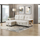  Homelegance Robinson 9705BE*32AVC Sectional with Reversible Chaise, Pull-out Bed, Shelves and Charging Ports IMAGE 15