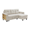  Homelegance Robinson 9705BE*32AVC Sectional with Reversible Chaise, Pull-out Bed, Shelves and Charging Ports IMAGE 1