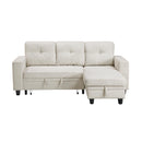  Homelegance Robinson 9705BE*32AVC Sectional with Reversible Chaise, Pull-out Bed, Shelves and Charging Ports IMAGE 3