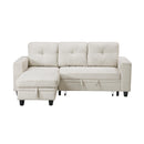  Homelegance Robinson 9705BE*32AVC Sectional with Reversible Chaise, Pull-out Bed, Shelves and Charging Ports IMAGE 4