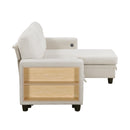  Homelegance Robinson 9705BE*32AVC Sectional with Reversible Chaise, Pull-out Bed, Shelves and Charging Ports IMAGE 7