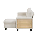  Homelegance Robinson 9705BE*32AVC Sectional with Reversible Chaise, Pull-out Bed, Shelves and Charging Ports IMAGE 8