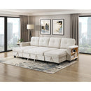  Homelegance Robinson 9705BE*42AVC Sectional with Two Chaises, Pull-out Bed, Shelves and Charging Ports IMAGE 13