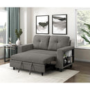  Homelegance Robinson 9705DB-2* Love Seat with Pull-out Bed, Shelves and Charging Ports IMAGE 12