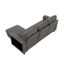  Homelegance Robinson 9705DB*32AVC Sectional with Reversible Chaise, Pull-out Bed, Shelves and Charging Ports IMAGE 10
