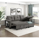  Homelegance Robinson 9705DB*32AVC Sectional with Reversible Chaise, Pull-out Bed, Shelves and Charging Ports IMAGE 20