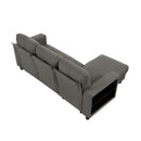  Homelegance Robinson 9705DB*32AVC Sectional with Reversible Chaise, Pull-out Bed, Shelves and Charging Ports IMAGE 9