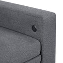  Homelegance Robinson 9705GY*32AVC Sectional with Reversible Chaise, Pull-out Bed, Shelves and Charging Ports IMAGE 11