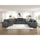  Manufacturer Color_Dark Grey -- Homelegance Athena Stationary Fabric Sofa IMAGE 11
