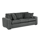  Manufacturer Color_Dark Grey -- Homelegance Athena Stationary Fabric Sofa IMAGE 2