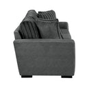  Manufacturer Color_Dark Grey -- Homelegance Athena Stationary Fabric Sofa IMAGE 3