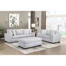  Manufacturer Color_Grey -- Athena 9720GRY-2 Love Seat IMAGE 11