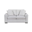  Manufacturer Color_Grey -- Athena 9720GRY-2 Love Seat IMAGE 1
