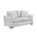  Manufacturer Color_Grey -- Athena 9720GRY-2 Love Seat IMAGE 2