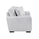  Manufacturer Color_Grey -- Athena 9720GRY-2 Love Seat IMAGE 3