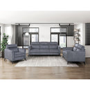 Manufacturer Color_Dark Grey -- Homelegance Tellot Stationary Fabric Chair IMAGE 9