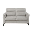  Manufacturer Color_Tan -- Tellot 9733TAN-2 Love Seat IMAGE 1