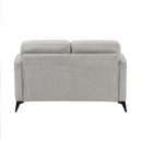  Manufacturer Color_Tan -- Tellot 9733TAN-2 Love Seat IMAGE 4