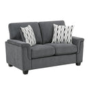  Homelegance Chelsea 9746DG-2 Love Seat IMAGE 2