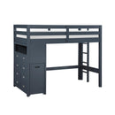  Homelegance Sloane B2024BULTF-1* Twin/Full Loft Bunk Bed with Chest and Hidden Desk IMAGE 13