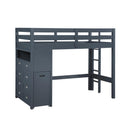  Homelegance Sloane B2024BULTF-1* Twin/Full Loft Bunk Bed with Chest and Hidden Desk IMAGE 14
