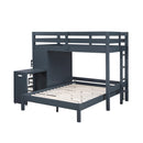  Homelegance Sloane B2024BULTF-1* Twin/Full Loft Bunk Bed with Chest and Hidden Desk IMAGE 8