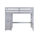  Homelegance Sloane B2024GYLTF-1* Twin/Full Loft Bunk Bed with Chest and Hidden Desk IMAGE 11