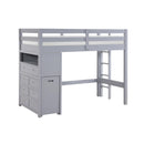  Homelegance Sloane B2024GYLTF-1* Twin/Full Loft Bunk Bed with Chest and Hidden Desk IMAGE 13