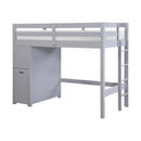  Homelegance Sloane B2024GYLTF-1* Twin/Full Loft Bunk Bed with Chest and Hidden Desk IMAGE 15