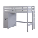  Homelegance Sloane B2024GYLTF-1* Twin/Full Loft Bunk Bed with Chest and Hidden Desk IMAGE 16