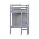  Homelegance Sloane B2024GYLTF-1* Twin/Full Loft Bunk Bed with Chest and Hidden Desk IMAGE 18