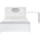  Homelegance Sloane B2024WHBCF-1* Full Bookcase Platform Bed with Hidden Desk, Stool and Storage Bench IMAGE 7